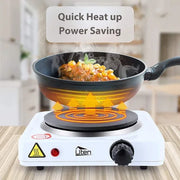 Electric Traveling Stove For Cooking Hot plat Heat Up In Just 2 minutes easy to clean 1000W